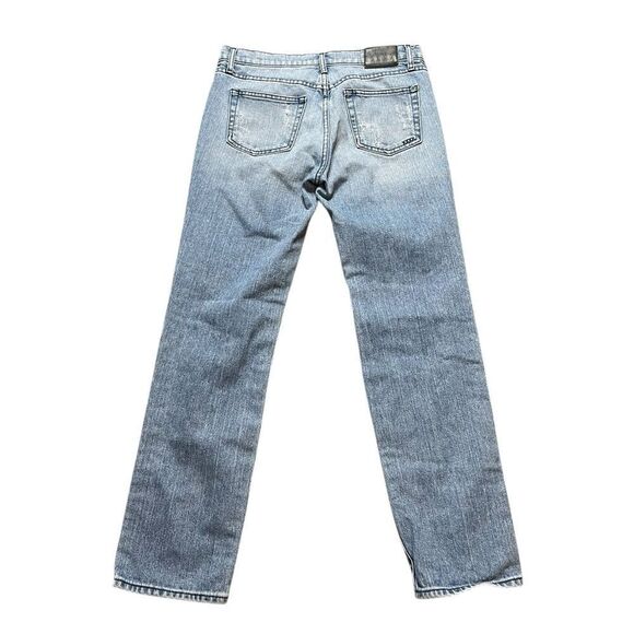 COPPER DENIM Miner Orphan Girl Jeans Distressed Size 27 - Picture 4 of 11